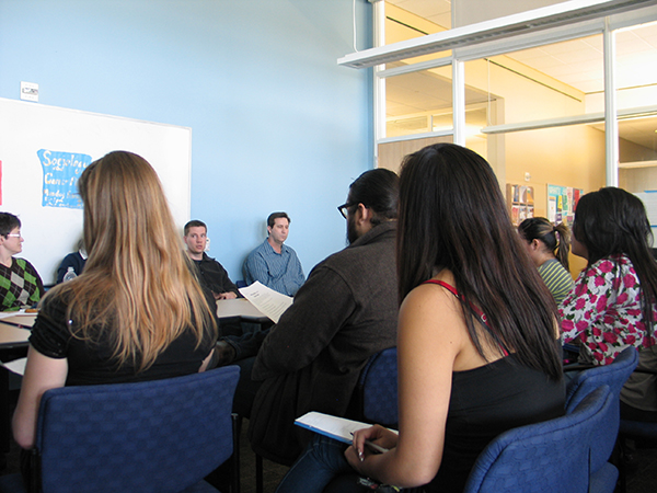 UC Merced Sociology students speaking